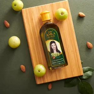Nourishing Oil Hair Dabur Amla Gold Hair Oil 200ml - Strengthens & Nourishes Indian Oil for Women & Men - All-Natural Ingredients, Moisturizing Formula, Ammonia-Free, Vegetable Extracts Haircare, nourish & protect, Enriched, Improves Shine