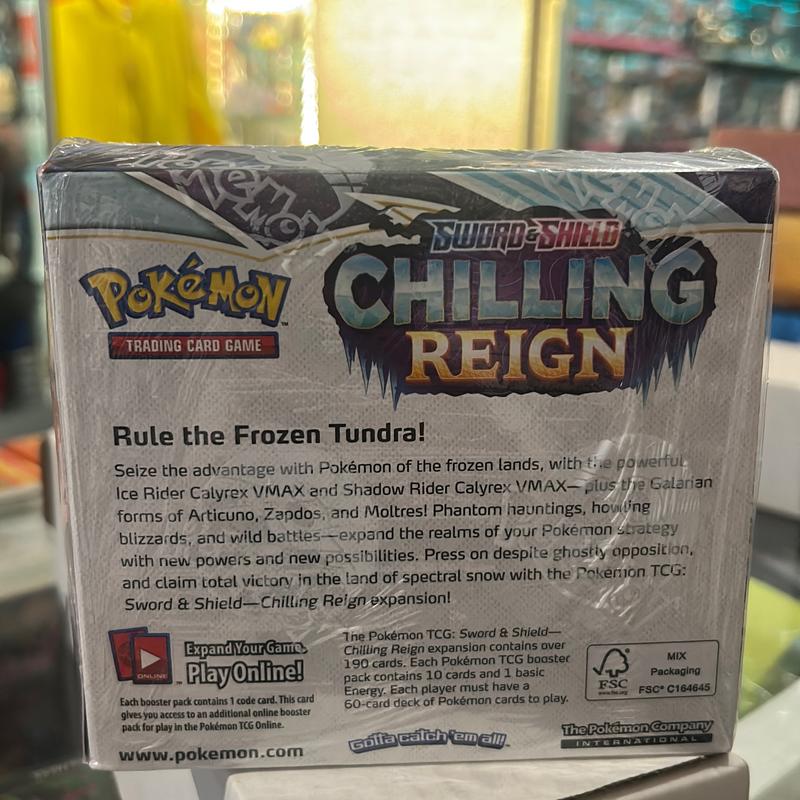 Pokémon TCG Sword & Shield - Chilling Reign Booster Boxe