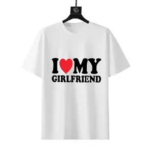 Men's Cotton T-Shirt ，180GSM Double Sided Print， Crew Neck Casual Soft Lightweight Top，Basic Casual Wear