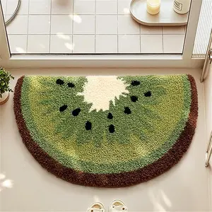 Premium Quick Dry Bath Mat - Cute Fruit Design, Non-Slip & Soft, Must-Have Home Decor for Any Space!