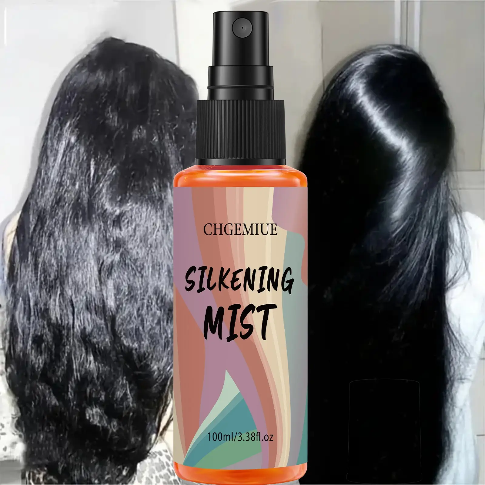 100ML Hair Smoothing Spray, Hair Smoother, No Rinse, Nutrient-Rich, Smooths and Nourishes Hair, Enhances Shine, Safe Ingredients, Unisex Use