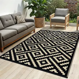 Outdoor Waterproof Plastic Grass Mat, Dual-Sided Camping Rug, Reversible Outdoor Rug, Patio Rugs, Suitable for Outdoor, Indoor, RV, Porch, Deck, Picnic, Beach, &