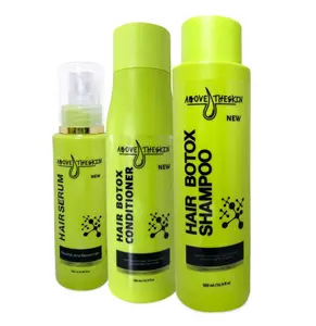Above the Skin Hair Botox Set - Hair Shampoo, Conditioner & Serum, Lightweight for Nourishing and Repairing, Moisturizing Haircare