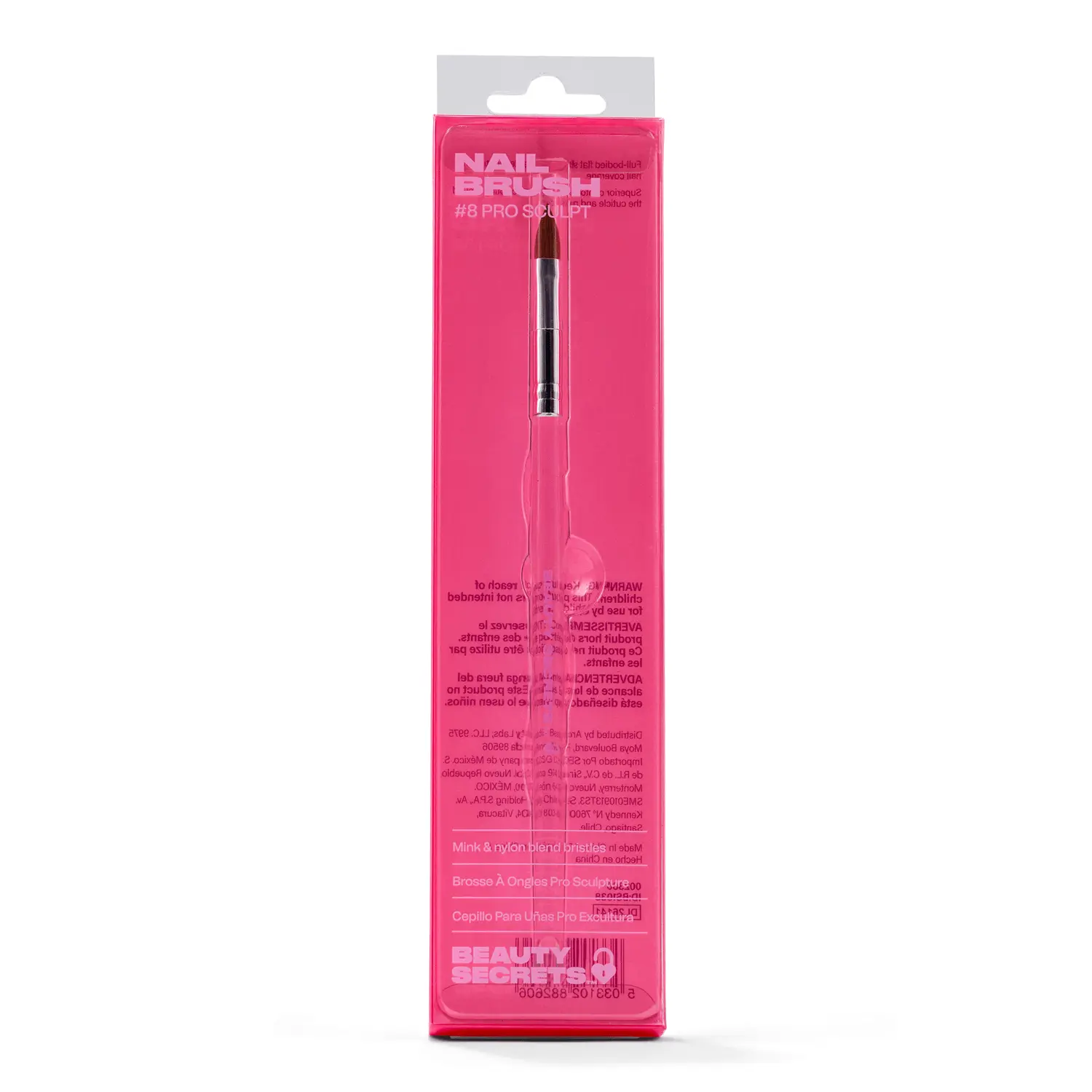 Beauty Secrets #8 Pro Sculpt Nail Brush
