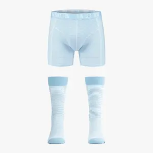 Stripe it - Organic Cotton Boxer Briefs and Socks Set