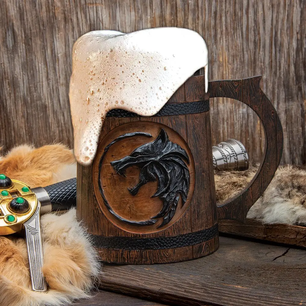 Wolf Medallion Mug