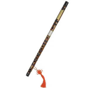 F Flat Bamboo Flute, Traditional Chinese Musical Instrument, Musical Instrument for Beginners, Wind Instrument for Home & School