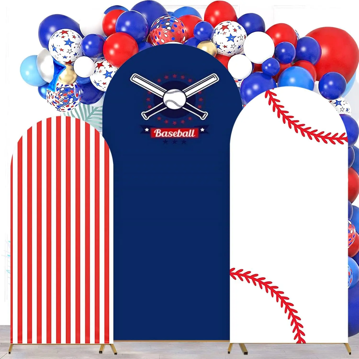 Customizable U-Shaped Polyester Festival Arch Cover - Lightweight Highly Elastic Backdrop Decor with Custom Bracket Banner for Wedding Theme Parties/Events, Home Celebrations meixican fan banner