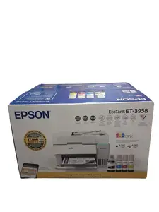 Epson EcoTank ET-3958 Wireless All-in-One Color Supertank Printer, White
