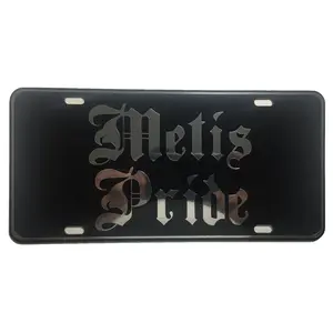 CustoMonsterDesigns Metis Pride Heavy Duty Aluminum License Plate