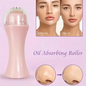 Face Oil Absorbing Roller Facial Pore Cleaning Oil Removing Massage Stick Makeup Face Skin Care Tool tiktokshopspringglowup