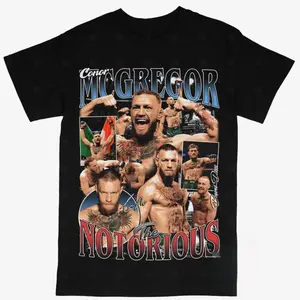 Conor McGregor Tee Shirt UFC MMA For Men Women, For Fans Unisex Casual