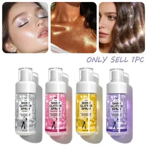 Glitter Spray For Clothes, Glitter Spray For Hair, Hair And Body Glitter, 4 Different Scents To Choose From: Coconut, Sandalwood, Orange & Lavender, Sparkling Mist For Hair & Body, Lightweight, Non-Sticky, Pick Your Favorite For All-Day Shine & Good Vibes