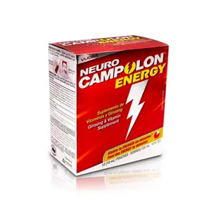 Neuro Campolon Energy Ginseng & Vitamin Supplement - 12 Pouches (10 ml) (120ml/4 fl oz) - Fitness, Healthcare Edible Dietary