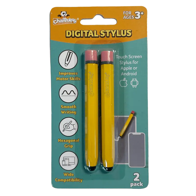 Channie’s Smart Screen Digital Stylus-Hexagon Shape, Like a Real Pencil