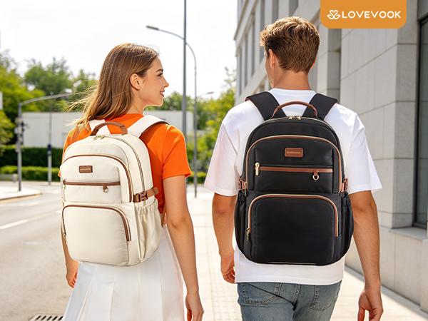 LOVEVOOK Laptop Backpack for Women, 15.6 Inch Travel Backpack with Giant Tumbler Holder Pocket, Multi-Pocket College School Bookbag Purse, Water-Resistant Work Daypack for Teacher Nurse LOVEVOOK Laptop Backpack for Women, 15.6 Inch Travel Backpack with Giant Tumbler Holder Pocket, Multi-Pocket College School Bookbag Purse, Water-Resistant Work Daypack for Teacher Nurse