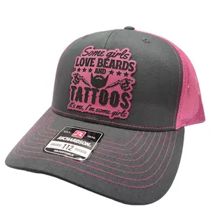 Some Girls Love Beards and Tattoos - Funny Women's Hat - Trucker Hat by RAW Customz