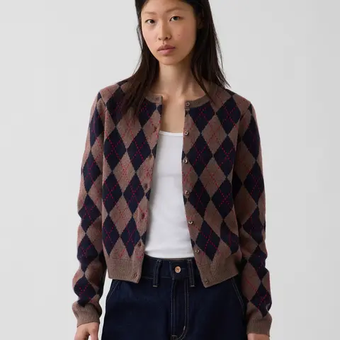Gap Women's CashSoft Crop Cardigan