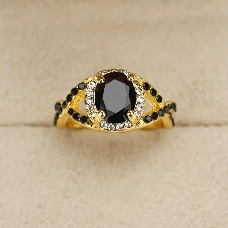 Women's Luxury Cluster Style Diamond-Studded High-End Rings - Ideal for Weddings, Engagements, Luxury Rings, Cluster Style Rings