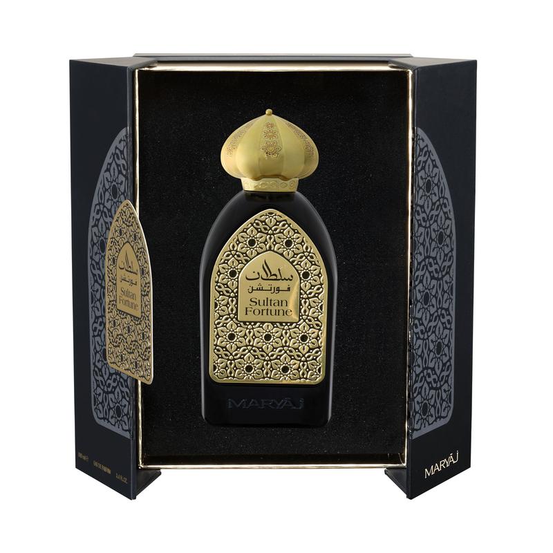 Maryaj Sultan - Fortune - Long Lasting Perfume for Men and Women - Cologne for Men and Women - Rose, Patchouli Fragrances - Eau de Parfum - 3.4 oz