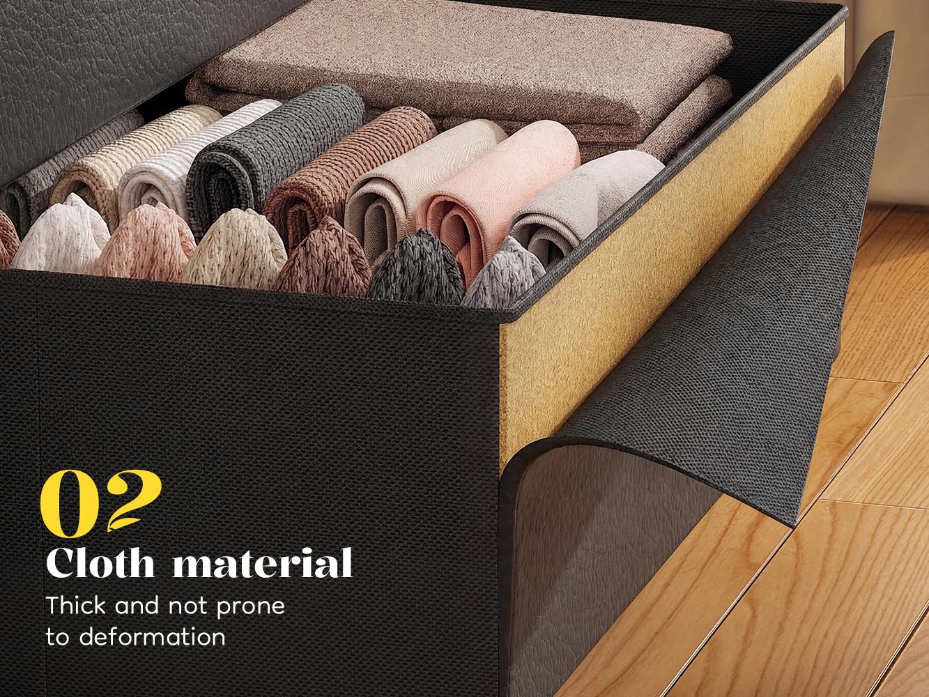 Raybee 12 Drawer LED Dresser for Bedroom, Stylish Fabric Chest with Open Shelves & Crystal Handles, Space-Saving Vanity Storage Organizer, Multi-Functional Furniture with Metal Frame & Wooden Shelf for Entryway, Closet, Living Room, Apartment, Dorm Raybee 12 Drawer LED Dresser for Bedroom, Stylish Fabric Chest with Open Shelves & Crystal Handles, Space-Saving Vanity Storage Organizer, Multi-Functional Furniture with Metal Frame & Wooden Shelf for Entryway, Closet, Living Room, Apartment, Dorm