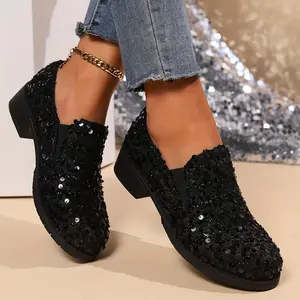 Women's Platform High Heels, Flat Shoes, Casual Shoes, House Shoes, Loafers, Women's Nurse Shoes, Sequined High Heels, Women's Flat Shoes, Stretch Velvet Breathable Flat Shoes, Women Shoes