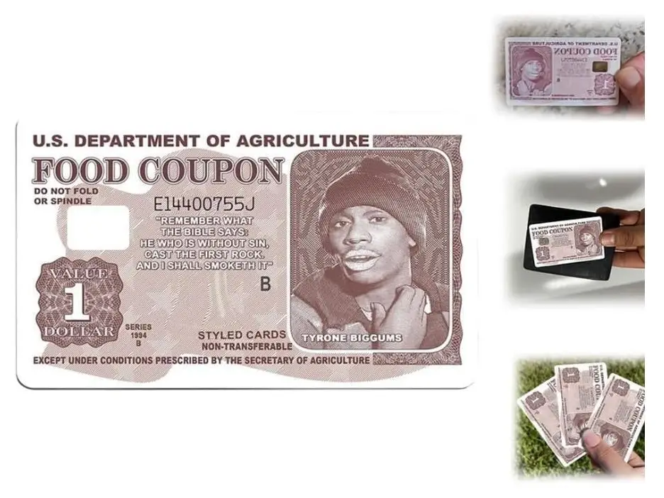 10/20PCS Funny Tyrone Biggums Debit Card Sticker, Waterproof & Scratchproof,Credit Card Skin Cover Card Stickers for Debit Cards and Credit Cards Cred