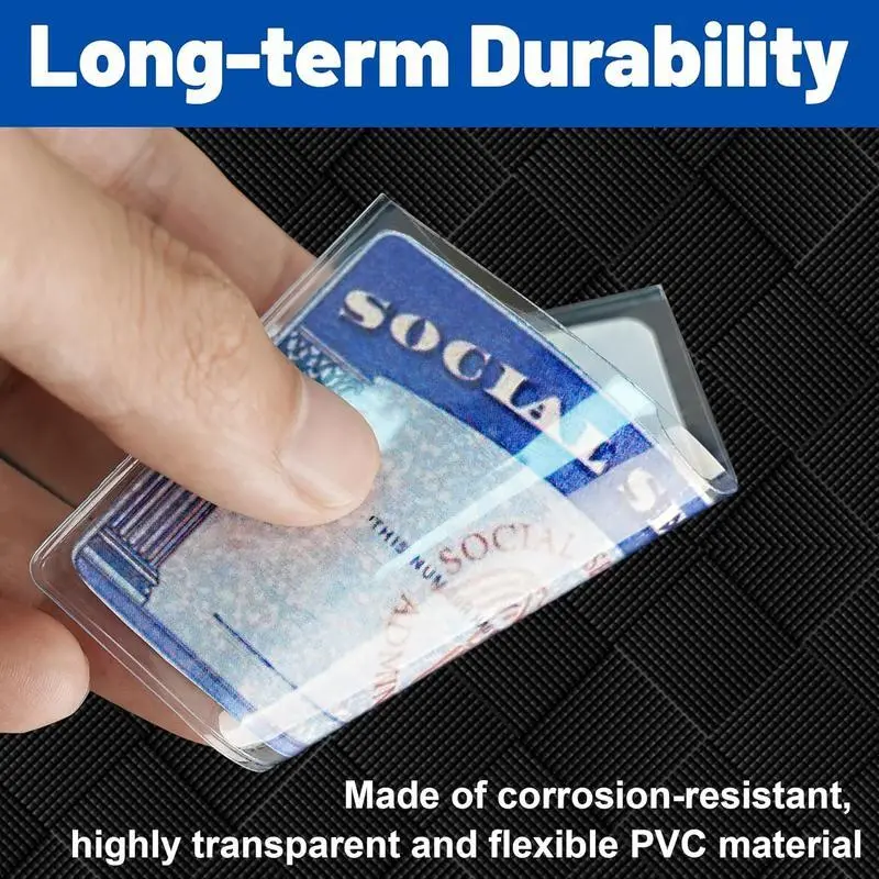 credit card protector sleeves VCP101/VCP102- RFID/NFC Blocking Sleeve For Credit Card Holder/Passport