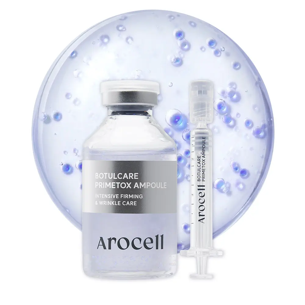 AROCELL Botulcare PrimeTox Ampoule | Patented TailTox Botulinum Peptide + Nano Lifting Threads | Dual-Action Deep Wrinkle & Expression Line Serum | Korean Anti-Aging Skincare 30ml / 1.014 fl oz