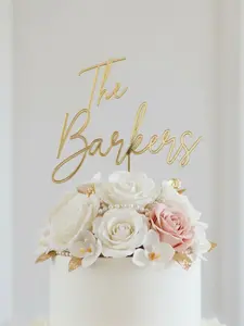 Custom Wedding Cake Topper