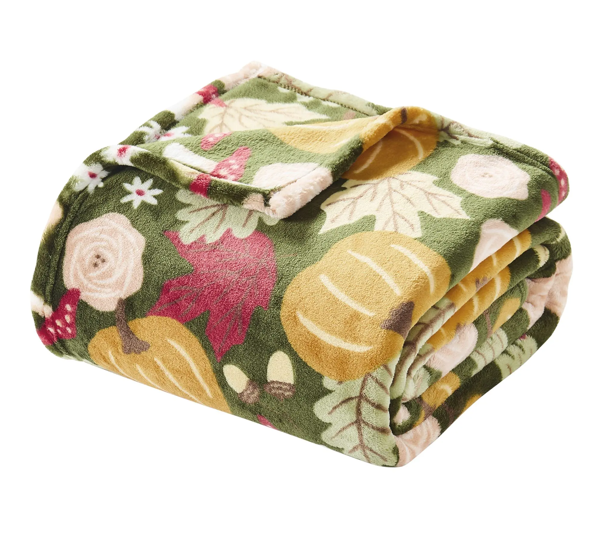 Hallmark Fall Flora Plush Throw Blanket Hallmark Fall Flora Plush Throw Blanket
