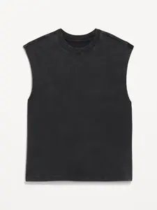 Old Navy Men's Heavyweight Cropped Boxy Muscle Tank Old Navy Men's Heavyweight Cropped Boxy Muscle Tank