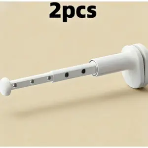 Wardrobe storage hangers, convenient clothes hanger hooks, porous telescopic clothes drying racks, punch-free travel clothes drying rods, foldable multifunctional hotel balcony clothes drying racks