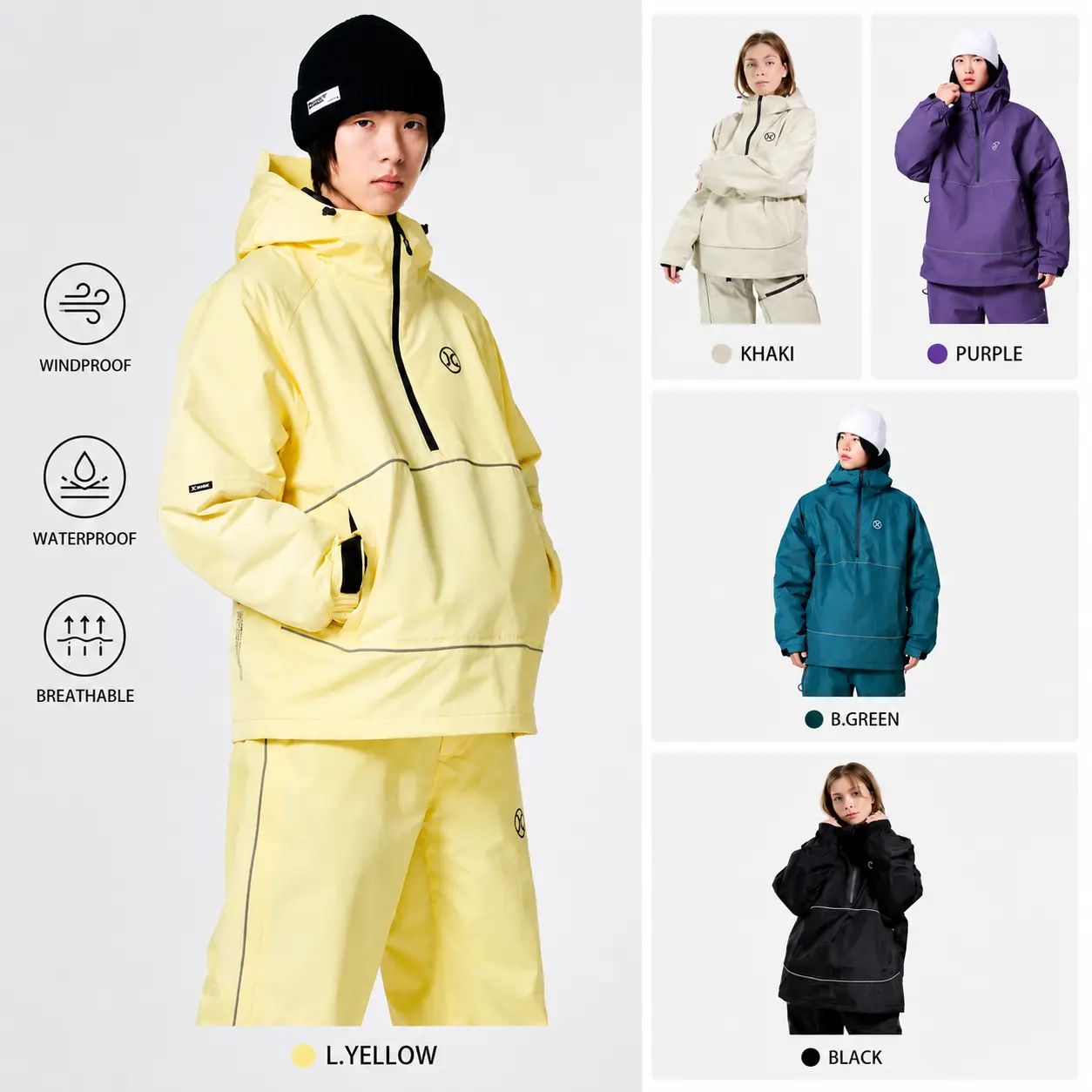 FGJ-05 Oversized Ski & Snowboard Jacket FGJ-05 Oversized Ski & Snowboard Jacket