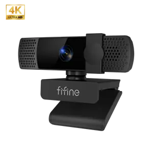 FIFINE 2.5K/4.5K USB Webcam With AutoFocus For YouTube,PC/Mac Camera With Privacy Cover For Gaming/Live Streaming/Meeting-K436/K438