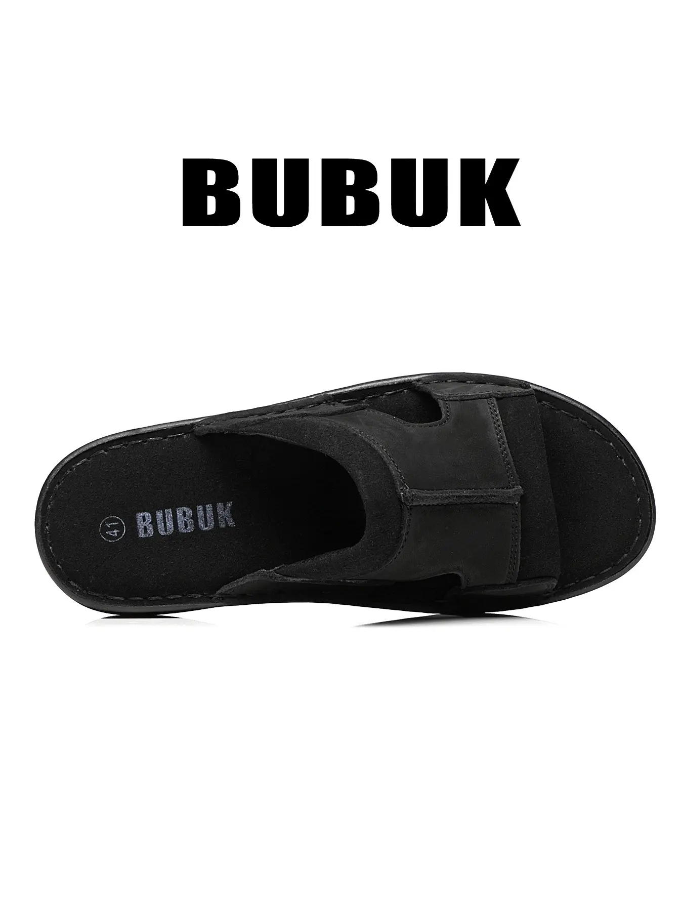 BUBUK Men's Fashion Sport Outdoor Sandals, Comfortable Soft Sole Beach Shoes, Suitable for Hiking, Travel, Work, All Seasons