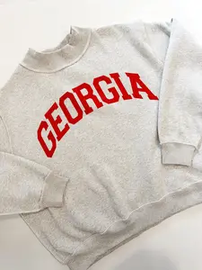 Georgia Reversible Mockneck Sweatshirt