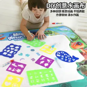 A Reusable Drawing Board: A Magical Doodle Pad with a Water Pen-Perfect for Drawing, Writing, and Coloring, Empowering DIY Art and Learning