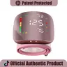 Ziqing Wrist Blood Pressure Monitor - Digital BP Machine for Home & Daily Use, LED Display, Touch Screen Cuff, 99x2 Memory, ABS Material, Compact & Lightweight, Daily Bag-Fit, Case, Type-C Port, Sustainable Power, Accurate Readings, 1-Button Operation