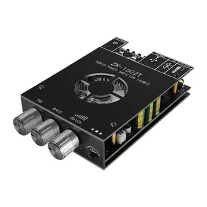 2.0 DIY Channel Audio Amplifier Board, 2 x 160W Bass Control Ultra-high Power Stereo Subwoofer Home Amplifier, 160W+160W Bluetooth 5.0 Audio Amplifier Speaker.