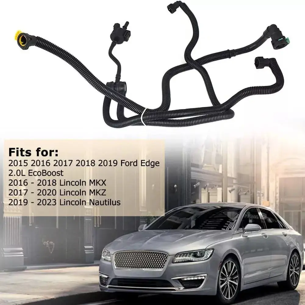 100% Brand New Canister Purge Valve Replacement Part, Easy-Install F2GZ-9D289-A for 2015-2019 Ford Edge 2.0 Engine & 2017-2020 Lincoln MKZ, Car Engine & Transmission Repair Tool