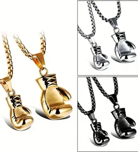 BOXING GLOVE PENDANT NECKLACE ( UNISEX )