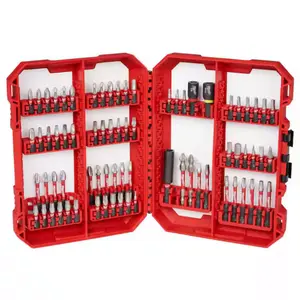 SHOCKWAVE Impact Duty Alloy Steel Screw Driver Bit Set 74-Piece Durable Versatile for Professionals DIY Enthusiasts