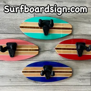 Guitar Wall Hanger/Mount Surfboard - Hangable Organiser 14"x5"