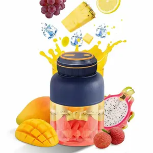 【Ensure the juicer is tightened before use.】Portable USB Rechargeable Juicer Blender Cup – Summer Essential Smoothie Maker