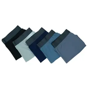 Savage Fenty Men's Boxer Briefs Ultra-Stretch Breathable Fabric Mid Waist Design All-Day Comfort 95% Bamboo Fiber & 5% Spandex Perfect for Active Wear - Menswear Activewear Socks Beige Plain Sweatpants Athletic Casual Stylish Multi 5Pcs