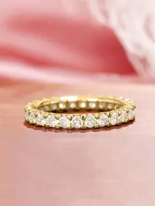 1 PC Elegant Cubic Zirconia Ring Artificial Gemstone Ring For Women For Wedding Engagement Band Jewelry Gift Engagement Rings
