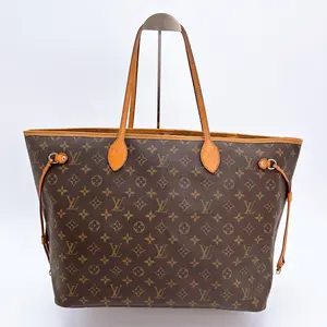 Pre-owned buberry canvas Tote Bags Louis Vuitton Monogram Neverfull GM Bag