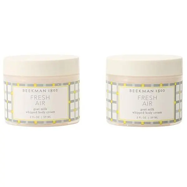 Beekman 1802 2-pack 2 oz. Goat Milk Body Cream, Fresh Air