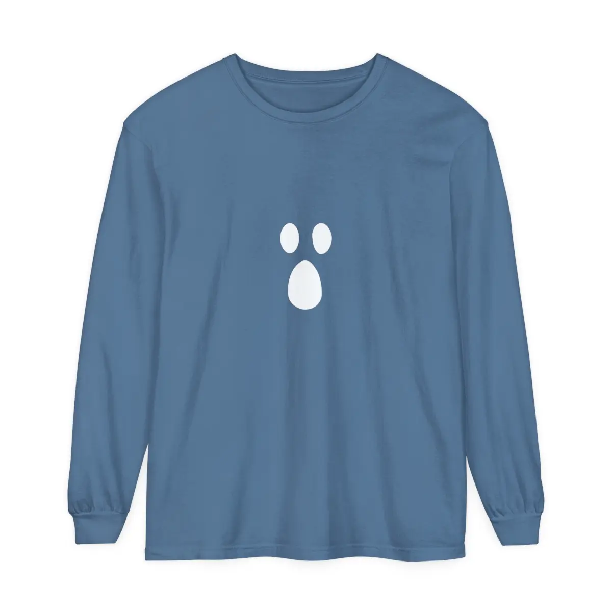 Printify Unisex Casual Scared Long-Sleeve T-Shirt, Men's Tops